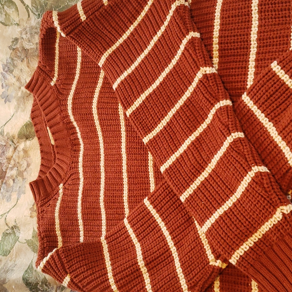 Sweater, rust colored - Picture 3 of 4